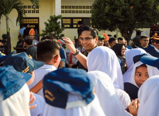 Rico Waas Dorong Pelajar Jadi Duta Ketertiban Lewat Satpol PP Go to School