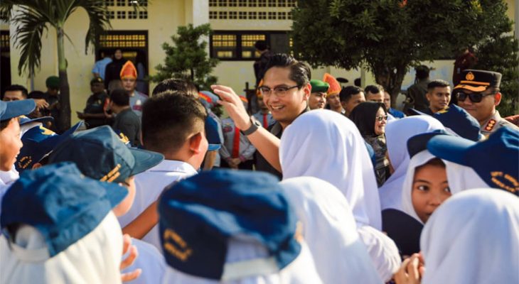 Rico Waas Dorong Pelajar Jadi Duta Ketertiban Lewat Satpol PP Go to School