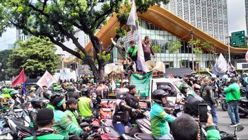 50 Ribu Pengemudi Ojol Akan Turun ke Jalan, Garda Indonesia: Aksi 217 Bukan yang Terakhir
