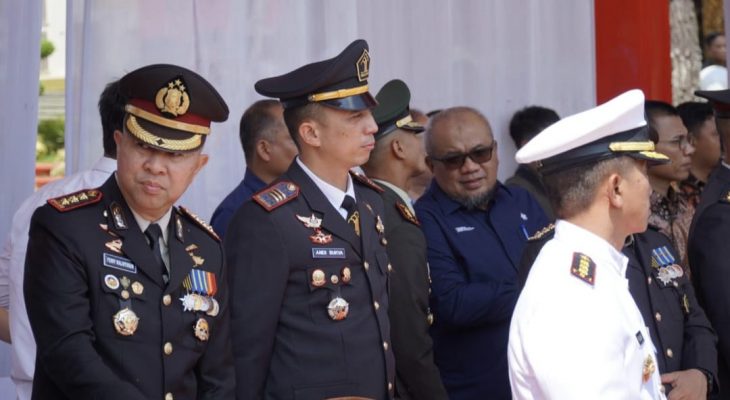 Perkuat Sinergi, Karutan Medan Hadiri Upacara Dan Syukuran Hari Bhayangkara KE-79 Di Mapolda Sumut