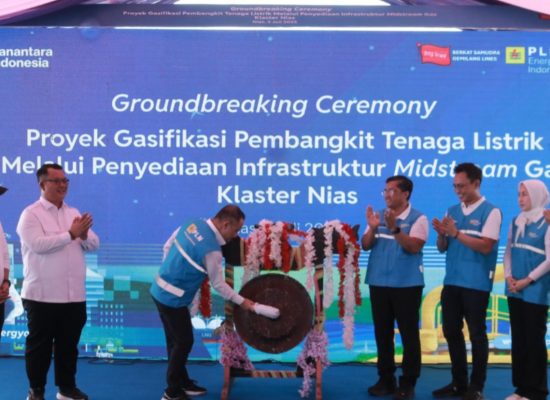 PLN UID Sumut Dukung Terwujudnya Listrik untuk Rakyat Groundbreaking Gasifikasi Klaster Nias