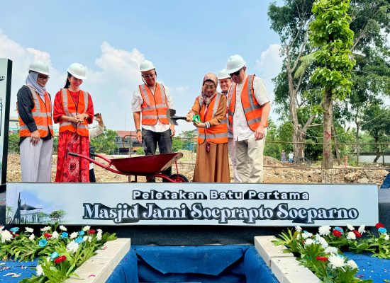 Groundbreaking Masjid Jami Soeprapto Soeparno, Hadirkan Pusat Spiritual dan Sosial Modern di Jakarta Timur
