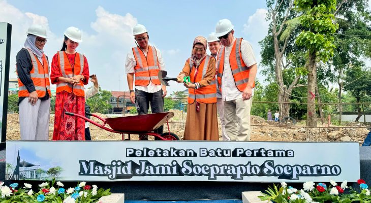 Groundbreaking Masjid Jami Soeprapto Soeparno, Hadirkan Pusat Spiritual dan Sosial Modern di Jakarta Timur