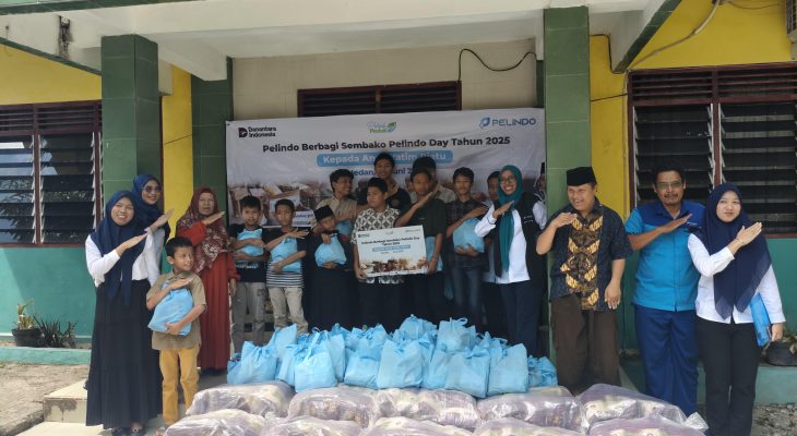 Pelindo Regional 1 Belawan Salurkan 500 Paket Sembako ke Panti Asuhan