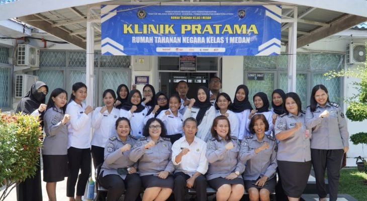 Klinik Pratama Rutan Kelas I Medan Bekali CPNS Tenaga Kesehatan, Kanwil Ditjenpas Sumut