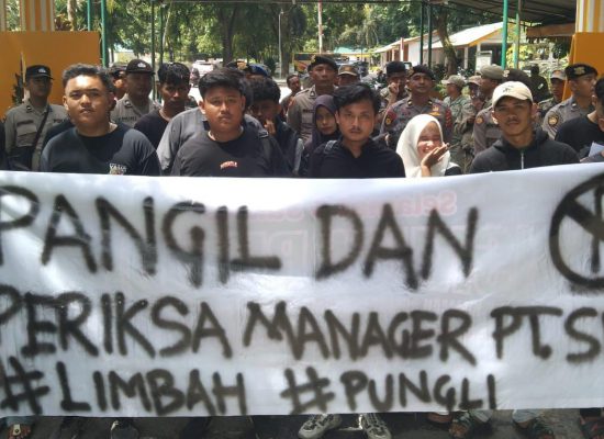 Gelar Aksi Unjuk Rasa, PC HIMMAH Langkat Desak Pemkab Cabut Izin PT SIS