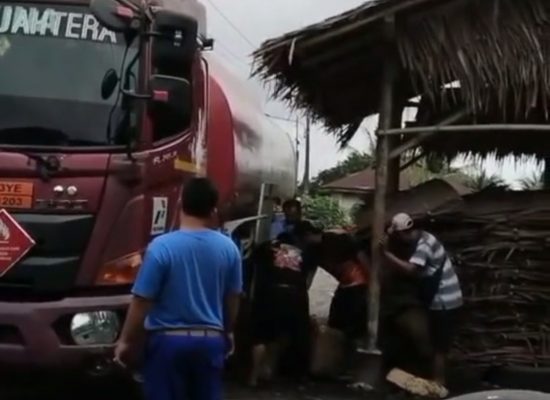 Video Penimbunan BBM Solar Beredar, Warga Pancur Batu Resah