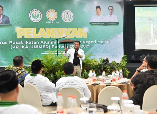 Jafaruddin Harahap Kembali Pimpin IKA UNIMED, Siap Perkuat Sinergi Alumni untuk Bangsa