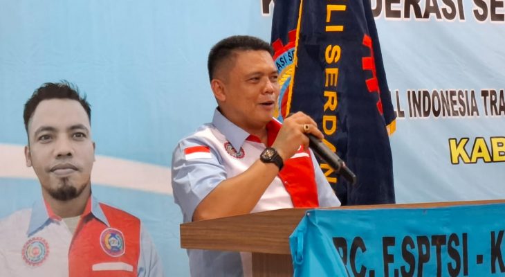 Husen Sukri Tamora Terpilih Aklamasi Pimpin PC F.SPTSI-K.SPSI Deli Serdang 2025–2030