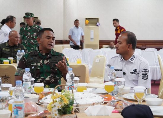 Pemko Tanjungbalai dan Korem 022/PT Perkuat Sinergi Untuk Pembangunan Daerah