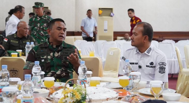 Pemko Tanjungbalai dan Korem 022/PT Perkuat Sinergi Untuk Pembangunan Daerah