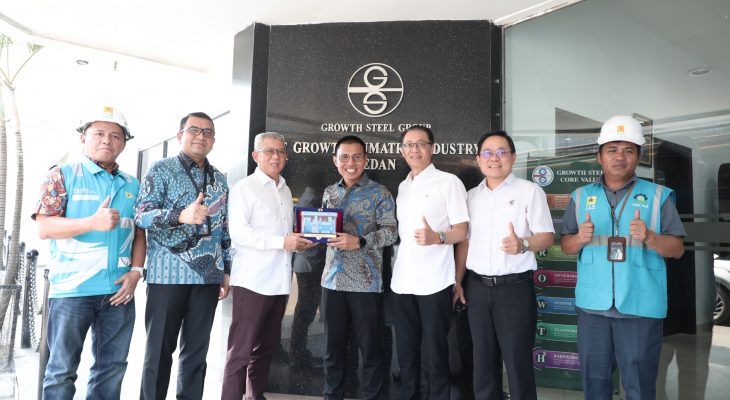 PLN Sumut Perkuat Kemitraan dengan Industri, Kunjungi PT Growth Sumatera Industry