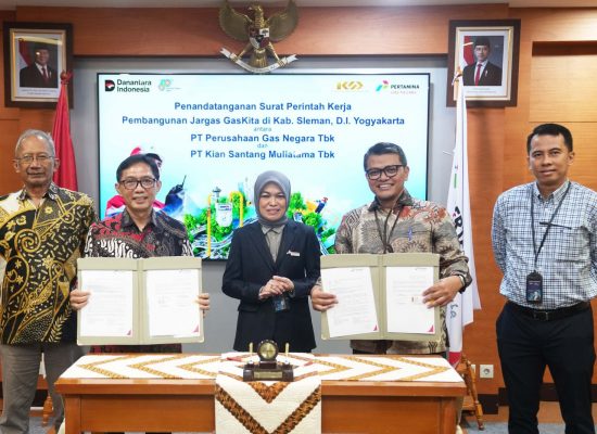 PGN Percepat Pembangunan Jargas GasKita di Sleman, Layani 12.900 Pelanggan