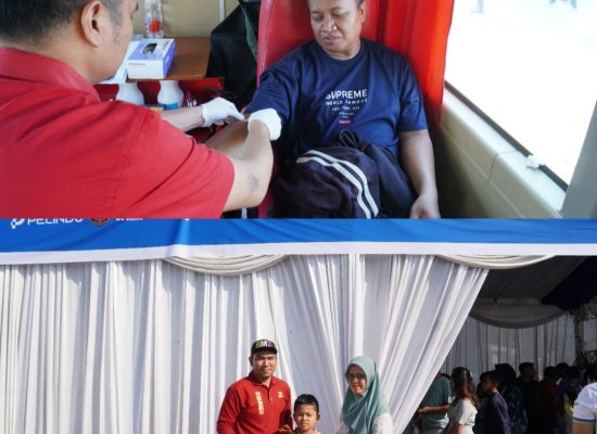 Pelindo Regional 1 Tunjukkan Kepedulian Lewat Aksi Nyata Dalam Mendukung Hari Jadi Kota Medan Ke-435