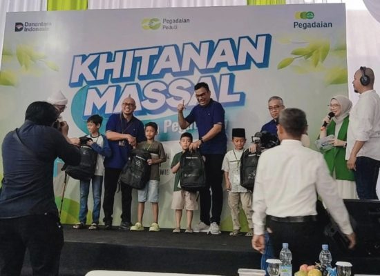 Pegadaian Wilayah I Medan Gelar Khitanan Massal Gratis