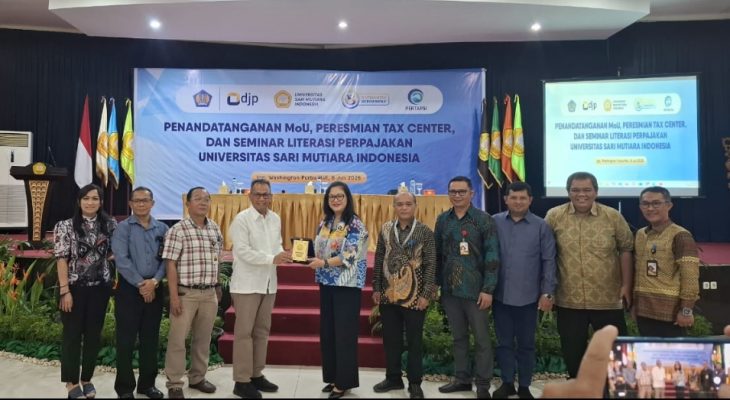 Kembangkan Tax Center, DJP Sumut I dan Universitas Sari Mutiara Indonesia Kembangkan MoU Perpajakan