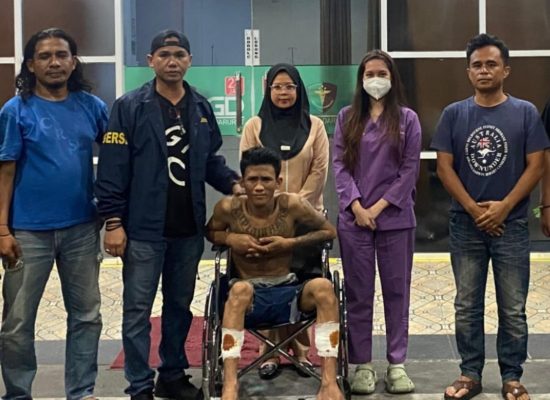 DPO curanmor didor Tim Opsnal Unit Resmob Sat Reskrim Polrestabes Medan karena kabur saat penangkapan