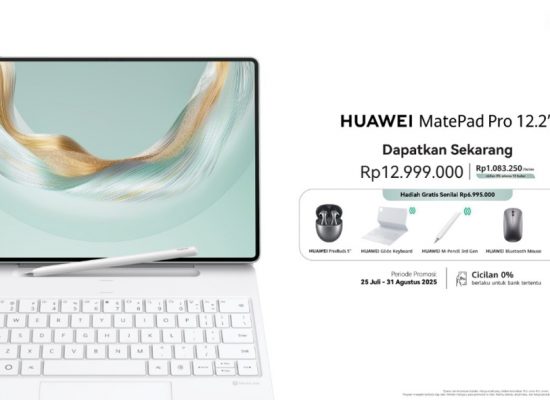HUAWEI MatePad Pro 12.2” 2025 Resmi Hadir di Indonesia: Tablet Flagship dengan Produktivitas Setara Laptop