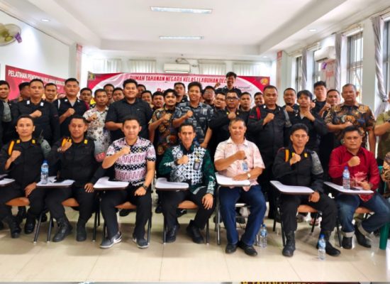Perkuat Profesionalisme, Rutan Kelas I Labuhan Deli Gelar Rapat Penguatan Pengamanan