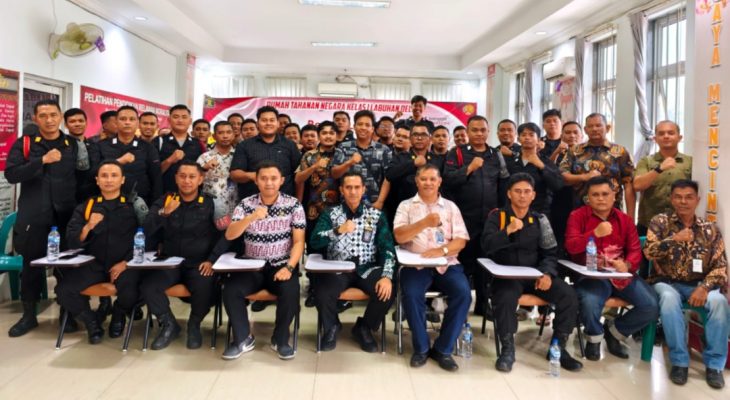 Perkuat Profesionalisme, Rutan Kelas I Labuhan Deli Gelar Rapat Penguatan Pengamanan