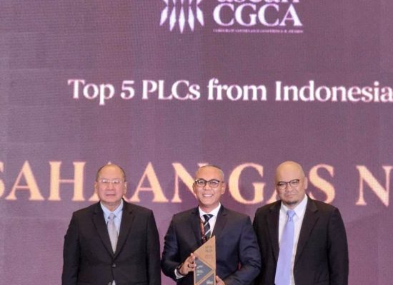 PGN Raih Penghargaan Bergengsi ASEAN CGCA 2025, Masuk Daftar 5 Emiten Terbaik Indonesia