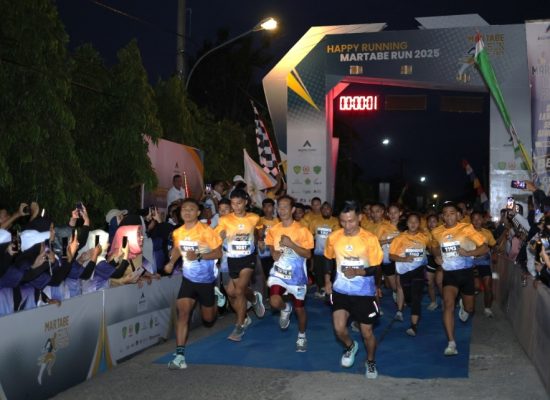 Ribuan Peserta Meriahkan Martabe Run 2025, Perayaan 13 Tambang Emas Martabe