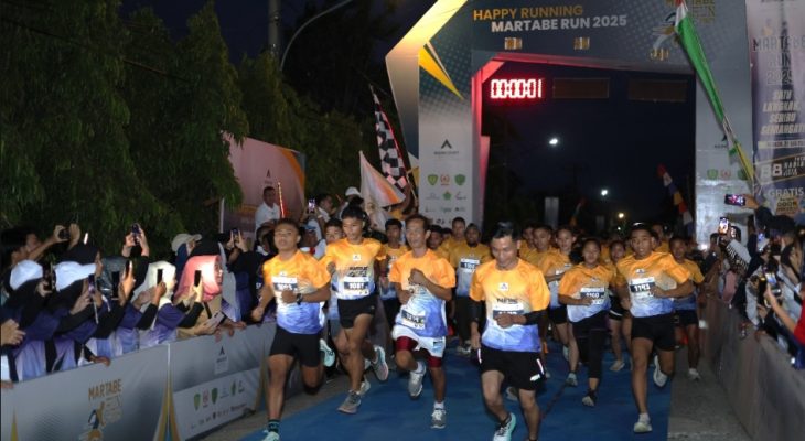 Ribuan Peserta Meriahkan Martabe Run 2025, Perayaan 13 Tambang Emas Martabe