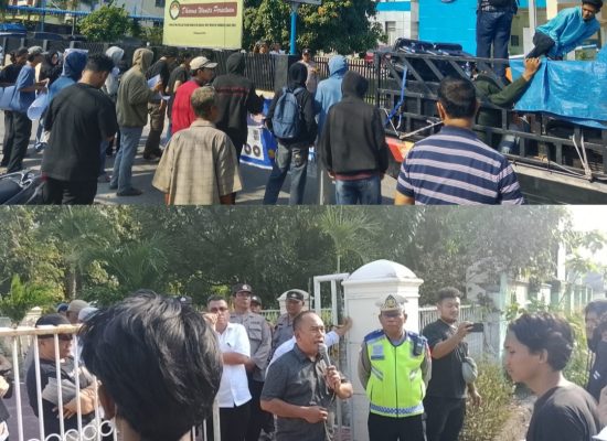 APSU Gelar Aksi di BNN dan KONI Sumut, Desak Penuntasan Kasus Dugaan Keterlibatan Kaki Tangan Bandar Narkoba
