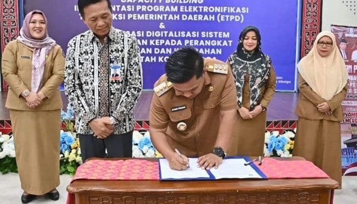KPw BI Sibolga Gelar Sosialisasi Digitalisasi Sistem Pembayaran Perangkat Kecamatan dan Kelurahan