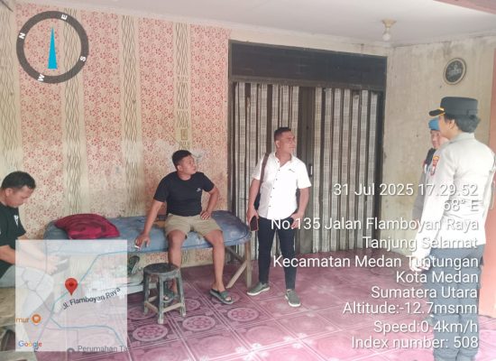Polsek Medan Tuntungan Tindaklanjuti Aduan Warga soal Judi Tembak Ikan dan Narkoba