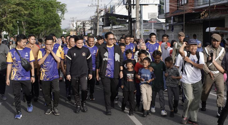 Ribuan Warga Medan Meriahkan Jalan Santai KBR, Wali Kota Luncurkan Program KBR Peduli dan Media Komunitas