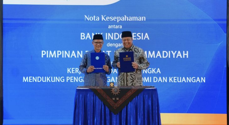 Bank Indonesia dan PP Muhammadiyah Perkuat Pengembangan Ekonomi dan Keuangan Syariah di Indonesia