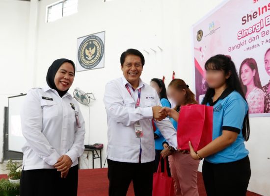 XLSMART Gelar Program “SheInspire Sinergi Berdaya” di Lapas Perempuan Medan