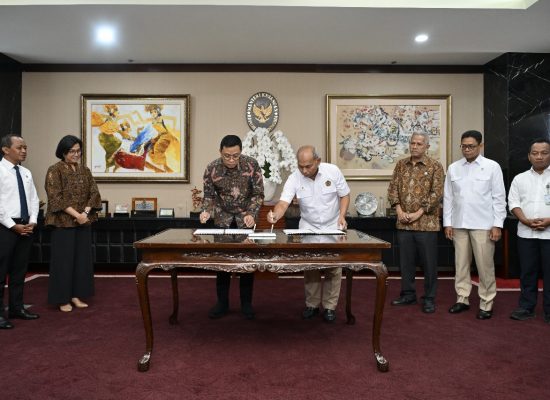 DJP, Ditjen Minerba, dan SKK Migas Teken PKS Perkuat Penerimaan Negara dari Sektor Strategis