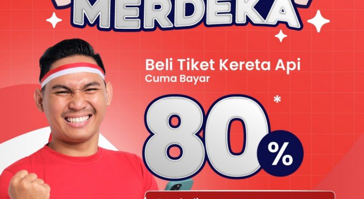 Promo Merdeka KAI Divre I Sumut: Diskon 80% Tiket KA Sribilah Utama di Hari Kemerdekaan