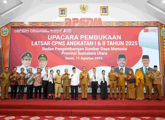 BPSDM Sumut Buka Latsar CPNS 2025: Bekal Integritas dan Profesionalisme ASN