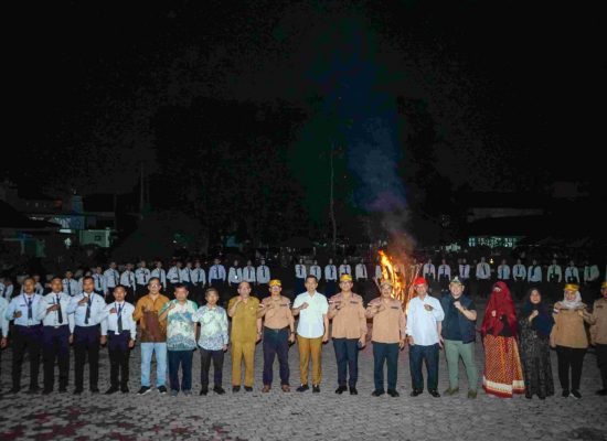 78 ASN Muda Sumut Nyatakan Tekad Mengabdi dalam Malam Api Semangat Bela Negara
