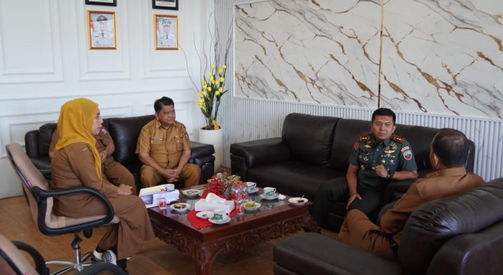 Wali Kota Tanjungbalai Terima Kunjungan Kerja Dandim 0208/Asahan, Perkuat Sinergi Forkopimda