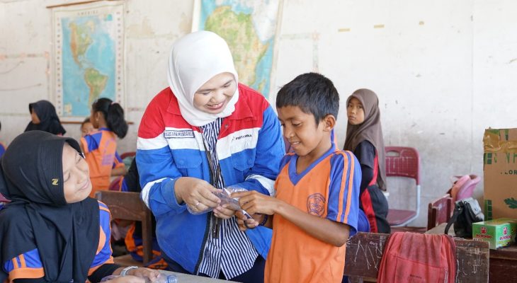 Pertamina Patra Niaga Edukasi Siswa SD di Medan Labuhan Kelola Sampah Sejak Dini