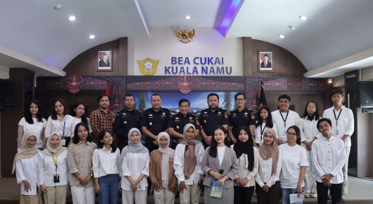 Bea Cukai Kuala Namu Terima Kunjungan Komunita Regional Medan, Perkuat Pemahaman Generasi Muda Soal Ketahanan Ekonomi
