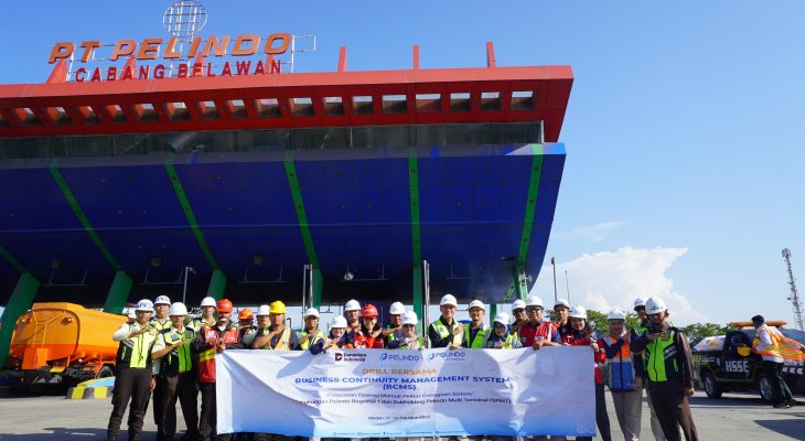 Pelindo Regional 1 Gelar Drill BCMS untuk Pastikan Layanan Tetap Optimal di Situasi Darurat