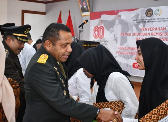 2.198 Narapidana Lapas Kelas I Medan Terima Remisi HUT ke-80 RI, 19 Langsung Bebas