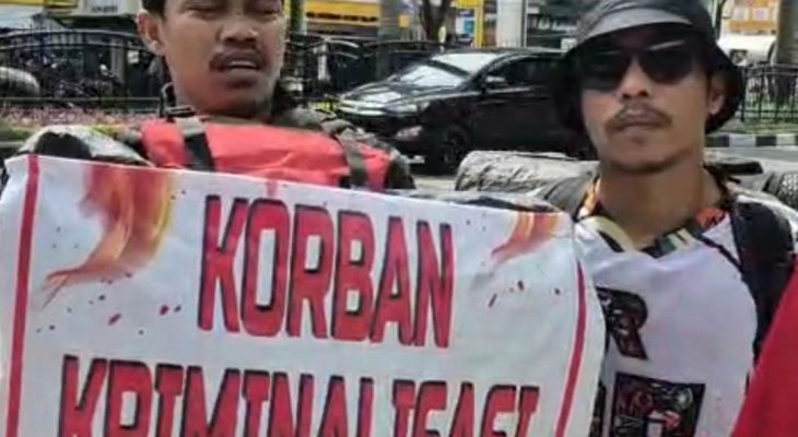 Kisah Kacak Alonso: Jalan Kaki dari Sumut ke Istana, Lawan Dugaan Kriminalisasi Polisi