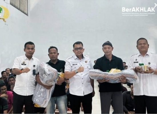 Lapas Kelas IIA Binjai Bagikan Perlengkapan Mandi untuk Warga Binaan