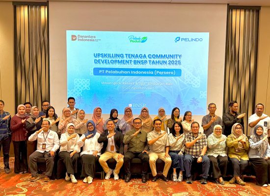 Pelindo Regional 1 Tingkatkan Kompetensi SDM Melalui Pelatihan Upskilling Community Development Bersertifikasi BNSP