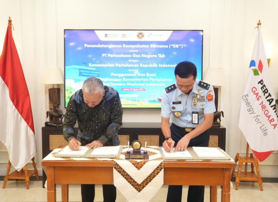 PGN dan Kemenhan Perkuat Kerja Sama Penyediaan Gas Bumi untuk TNI