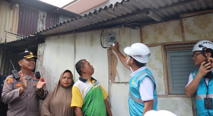 PLN UID Sumut Hadirkan Sambungan Listrik Gratis untuk 95 Keluarga Prasejahtera di HUT ke-80 RI