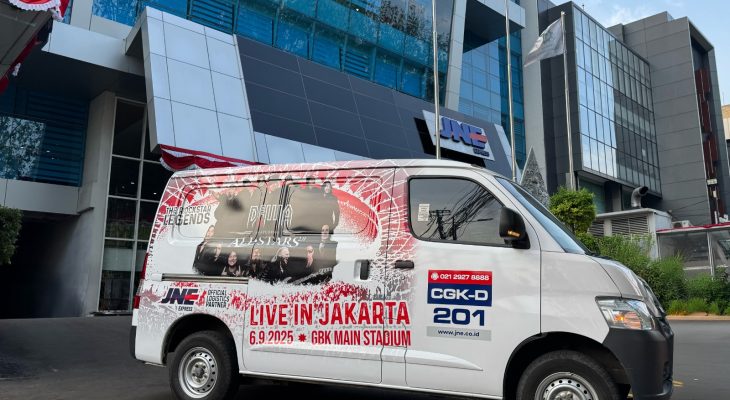JNE Jadi Official Logistic Partner Konser Dewa 19 Feat. Allstars 2.0 di GBK