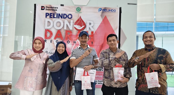 Pelindo Regional 1 Gelar Donor Darah, Ajak Masyarakat Peduli Sesama