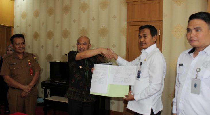 Pemkab Muara Bungo Serahkan Hibah Aset untuk Kantor Imigrasi Kelas III Non TPI